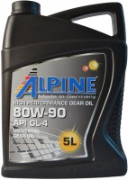 Photos - Gear Oil Alpine Gear Oil 80W-90 GL-4 5 L