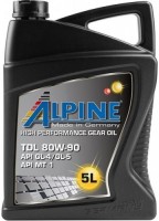 Photos - Gear Oil Alpine Gear Oil TDL 80W-90 5 L