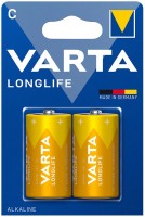 Photos - Battery Varta Longlife 2xC 