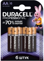 Photos - Battery Duracell  6xAA Professional MN1500