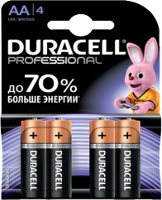 Photos - Battery Duracell  4xAA Professional MN1500