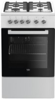 Photos - Cooker Beko FSE 52020 DWD white