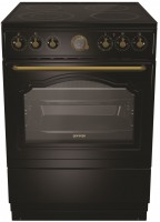 Photos - Cooker Gorenje EC 62 CLB black