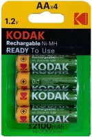 Photos - Battery Kodak 4xAA 2100 mAh 