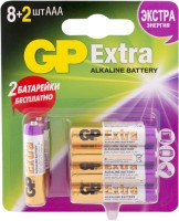 Photos - Battery GP Extra Alkaline  10xAAA (8+2)