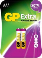 Photos - Battery GP Extra Alkaline  2xAAA