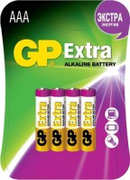 Photos - Battery GP Extra Alkaline  4xAAA