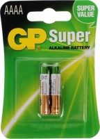 Photos - Battery GP Super Alkaline 2xAAAA 