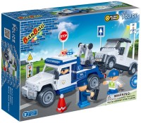 Photos - Construction Toy BanBao Police Tow Truck 8345 