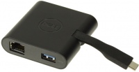 Photos - Card Reader / USB Hub Dell DA200 
