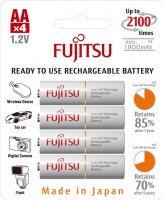 Photos - Battery Fujitsu  4xAA 1900 mAh + box