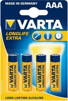 Photos - Battery Varta Longlife Extra  4xAAA