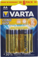 Photos - Battery Varta Longlife  6xAA