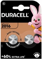 Battery Duracell  2xCR2016 DSN