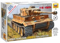 Photos - Model Building Kit Zvezda Tiger I (1:72) 