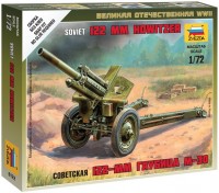 Photos - Model Building Kit Zvezda Soviet 122 mm Howitzer (1:72) 