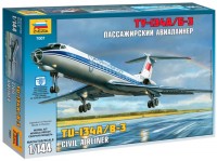 Photos - Model Building Kit Zvezda Civil Airliner TU-134A/B-3 (1:144) 