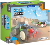 Construction Toy Guidecraft IO Blocks Race Cars Set G9607 