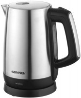 Photos - Electric Kettle SONNEN KT-1785 2200 W 1.7 L  stainless steel