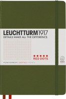 Photos - Notebook Leuchtturm1917 Red Dots Notebook Green 