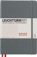 Photos - Notebook Leuchtturm1917 Red Dots Notebook Grey 