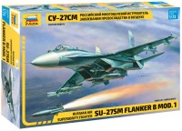 Photos - Model Building Kit Zvezda Superiority Fighter SU-27SM Flanker B mod. 1 (1:72) 