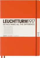 Photos - Notebook Leuchtturm1917 Squared Master Slim Orange 