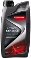 Photos - Gear Oil CHAMPION Active Defence 80W GL-4 1 L