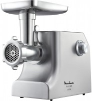 Photos - Meat Mincer Moulinex HV10 8in1 ME 856D silver