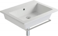 Photos - Bathroom Sink Globo Forty3 FO060.BI 600 mm