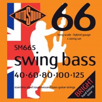 Photos - Strings Rotosound Swing Bass 66 5-String 40-125 