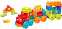 Photos - Construction Toy MEGA Bloks ABC Learning Train DXH35 