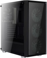 Photos - Computer Case Aerocool Quartz LED black