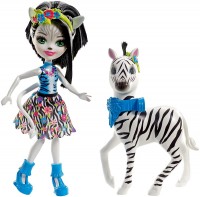 Photos - Doll Enchantimals Zelena Zebra and Hoofette FKY75 