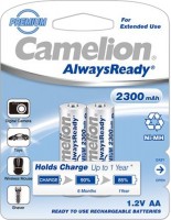 Photos - Battery Camelion Always Ready  2xAA 2300 mAh