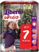 Photos - Nappies Libero Up and Go 7 / 18 pcs 