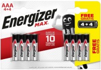 Photos - Battery Energizer Max  8xAAA