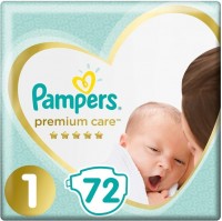 Photos - Nappies Pampers Premium Care 1 / 72 pcs 