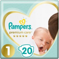 Photos - Nappies Pampers Premium Care 1 / 20 pcs 