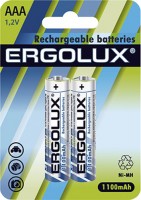 Photos - Battery Ergolux 2xAAA 1100 mAh 