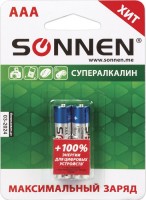 Photos - Battery SONNEN Super Alkaline  2xAAA