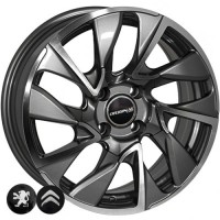 Photos - Wheel ZF FR641 (7,5x17/4x108 ET29 DIA65,1)