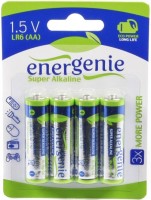 Photos - Battery EnerGenie Super Alkaline  4xAA