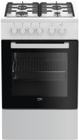 Photos - Cooker Beko FSS 52020 DW white