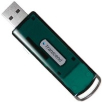 Photos - USB Flash Drive Transcend JetFlash V10 8 GB