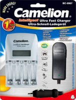 Photos - Battery Charger Camelion BC-0907 + 4xAA 2700 mAh 