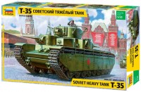 Photos - Model Building Kit Zvezda Soviet Heavy Tank T-35 (1:35) 