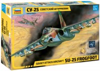 Photos - Model Building Kit Zvezda Soviet Attack Aircraft SU-25 Frogfoot (1:72) 