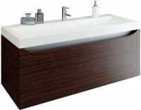 Photos - Washbasin cabinet AQWELLA Verona 100 Ver.01.10/VT 