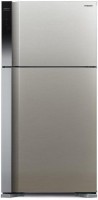 Photos - Fridge Hitachi R-V610PUC7 BSL silver